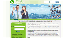 Desktop Screenshot of forumseleccao.pt